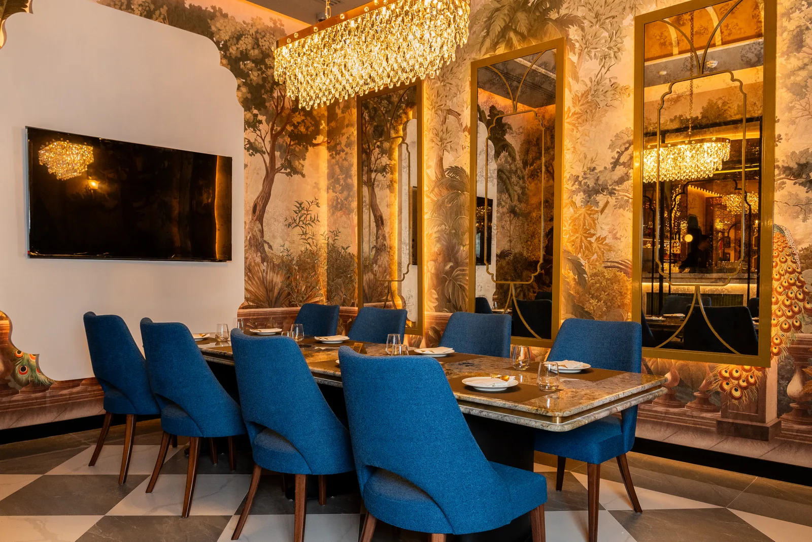 Punjab Grill restaurant interior