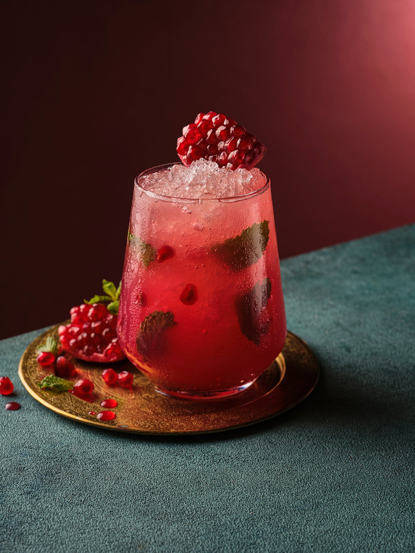 Pomegranate Mint Cooler