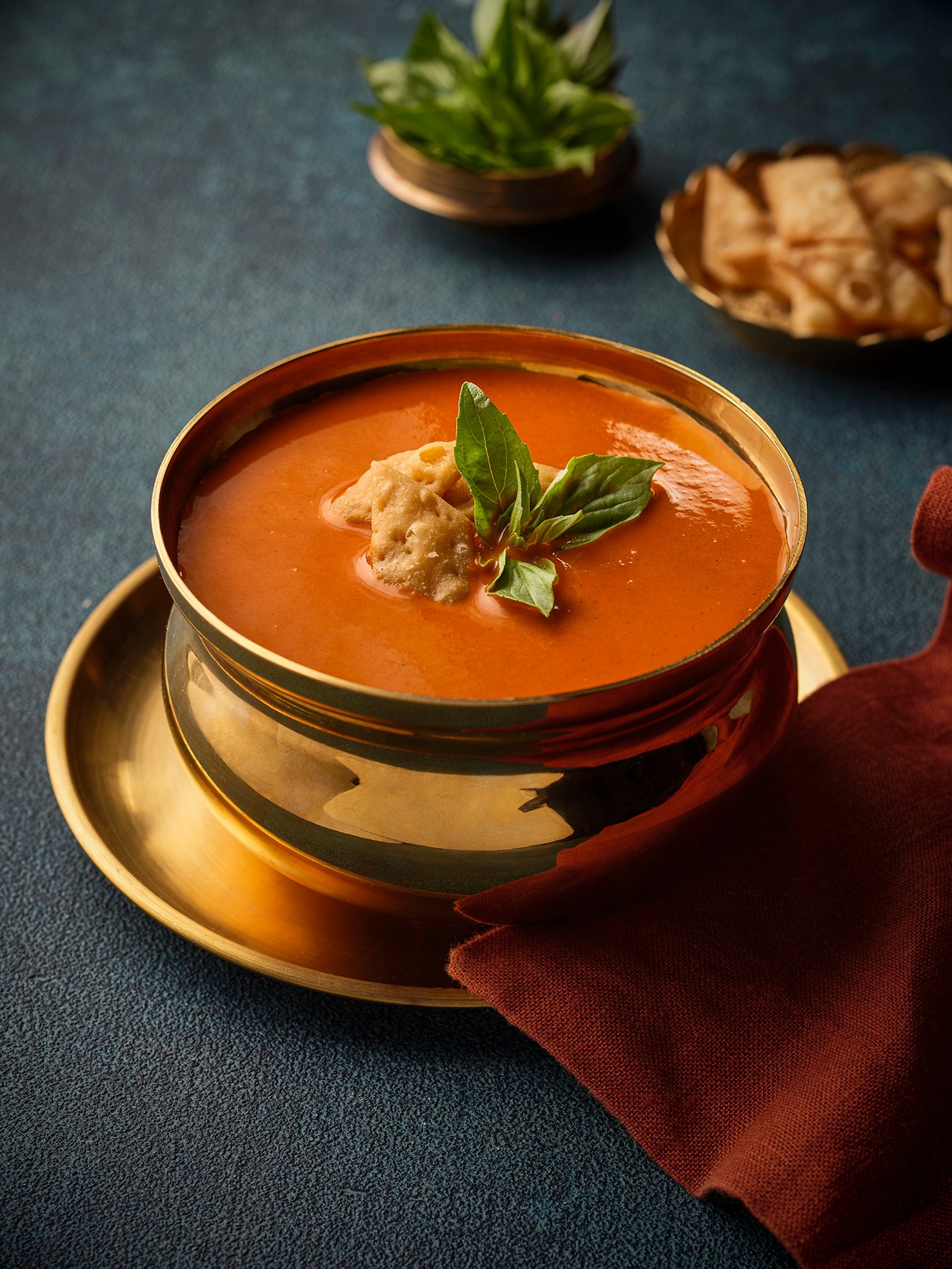 Tomato & Basil Shorba