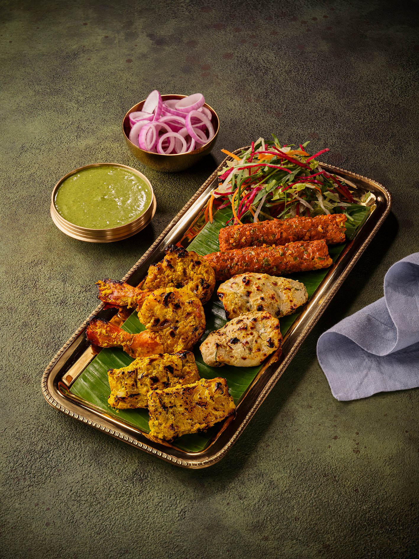 Mixed Non-Veg Kebab Platter
